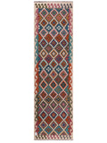 Maimana Afghanistan Kilim Runner - 292 x 84 cm - Handmade
