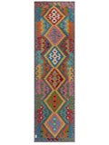 Maimana Afghanistan Kilim Runner - 297 x 87 cm - Handmade