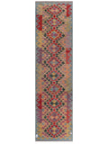 Maimana Afghanistan Kilim Runner - 297 x 81 cm - Handmade