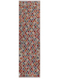 Maimana Afghanistan Kilim Runner - 295 x 84 cm - Handmade
