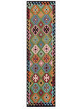 Maimana Afghanistan Kilim Runner - 301 x 83 cm - Handmade