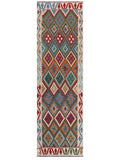 Maimana Afghanistan Kilim Runner - 291 x 88 cm - Handmade