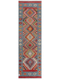 Maimana Afghanistan Kilim Runner - 292 x 88 cm - Handmade