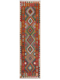 Maimana Afghanistan Kilim Runner - 294 x 80 cm - Handmade