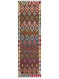 Maimana Afghanistan Kilim Runner - 302 x 93 cm - Handmade