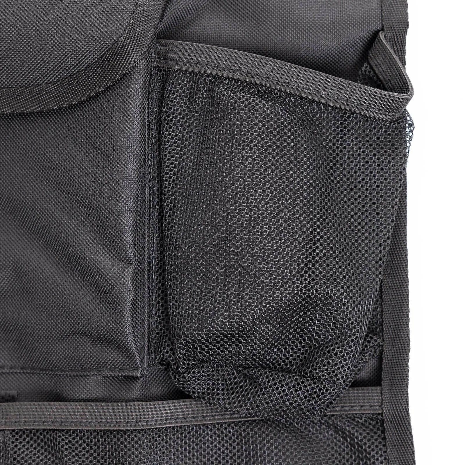 ebaby Plain Backseat Organiser-Black