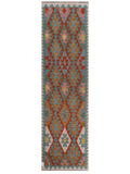 Maimana Afghanistan Kilim Runner - 288 x 82 cm - Handmade