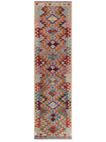 Maimana Afghanistan Kilim Runner - 294 x 82 cm - Handmade