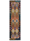 Maimana Afghanistan Kilim Runner - 299 x 86 cm - Handmade