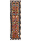Maimana Afghanistan Kilim Runner - 305 x 86 cm - Handmade