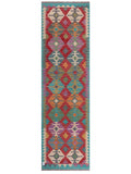 Maimana Afghanistan Kilim Runner - 297 x 86 cm - Handmade