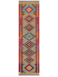 Maimana Afghanistan Kilim Runner - 291 x 81 cm - Handmade