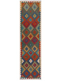 Maimana Afghanistan Kilim Runner - 293 x 81 cm - Handmade