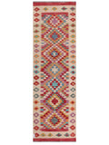 Maimana Afghanistan Kilim Runner - 292 x 91 cm - Handmade
