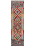 Maimana Afghanistan Kilim Runner - 308 x 91 cm - Handmade