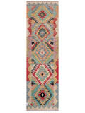 Maimana Afghanistan Kilim Runner - 286 x 85 cm - Handmade