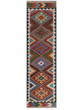 Maimana Afghanistan Kilim Runner - 292 x 82 cm - Handmade