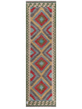 Maimana Afghanistan Kilim Runner - 294 x 85 cm - Handmade
