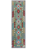 Maimana Afghanistan Kilim Runner - 295 x 87 cm - Handmade