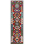 Maimana Afghanistan Kilim Runner - 287 x 85 cm - Handmade
