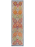 Maimana Afghanistan Kilim Runner - 298 x 81 cm - Handmade