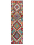 Maimana Afghanistan Kilim Runner - 293 x 82 cm - Handmade