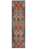 Maimana Afghanistan Kilim Runner - 300 x 85 cm - Handmade