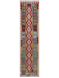 Maimana Afghanistan Kilim Runner - 306 x 79 cm - Handmade