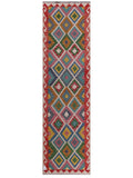Maimana Afghanistan Kilim Runner - 290 x 82 cm - Handmade