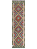 Maimana Afghanistan Kilim Runner - 300 x 85 cm - Handmade