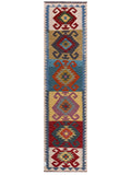 Maimana Afghanistan Kilim Runner - 308 x 80 cm - Handmade