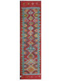 Maimana Afghanistan Kilim Runner - 293 x 80 cm - Handmade