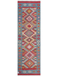 Maimana Afghanistan Kilim Runner - 284 x 88 cm - Handmade