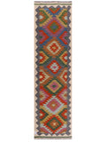 Maimana Afghanistan Kilim Runner - 293 x 82 cm - Handmade