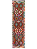 Maimana Afghanistan Kilim Runner - 299 x 81 cm - Handmade