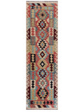 Maimana Afghanistan Kilim Runner - 288 x 86 cm - Handmade