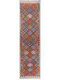 Maimana Afghanistan Kilim Runner - 287 x 79 cm - Handmade