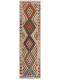 Maimana Afghanistan Kilim Runner - 297 x 83 cm - Handmade