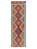 Maimana Afghanistan Kilim Runner - 379 x 81 cm - Handmade