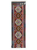 Maimana Afghanistan Kilim Runner - 393 x 82 cm - Handmade