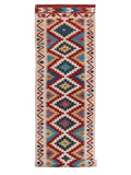 Maimana Afghanistan Kilim Runner - 392 x 80 cm - Handmade