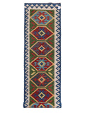 Maimana Afghanistan Kilim Runner - 394 x 83 cm - Handmade