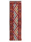 Maimana Afghanistan Kilim Runner - 490 x 83 cm - Handmade