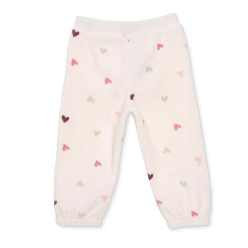 HelloBaby Polar Trousers - Ecru Printed - Bobobiy