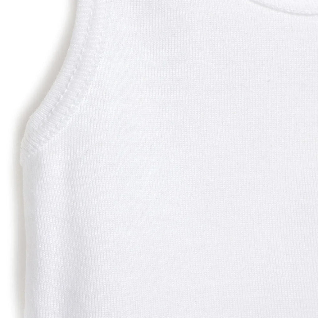 HelloBaby Boy 2-Pack Tanks - White - Bobobiy