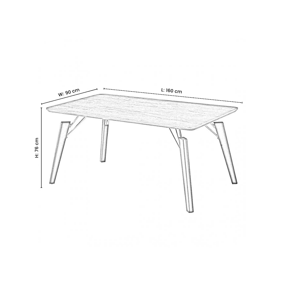 Windsor Cosmo Lux Dining Set | a Walnut Table and Set of 6 Chairs