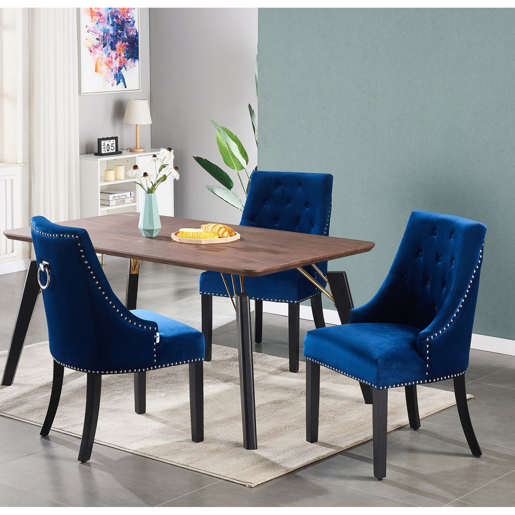 Windsor Cosmo Lux Dining Set | a Walnut Table and Set of 4 Chairs