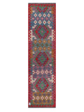 Maimana Afghanistan Kilim Runner - 250 x 66 cm - Handmade