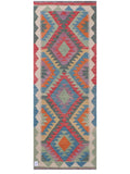 Maimana Afghanistan Kilim Rug - 197 x74 cm - Handmade