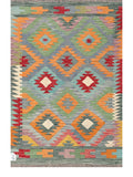 Maimana Afghanistan Kilim Rug - 140 x93 cm - Handmade